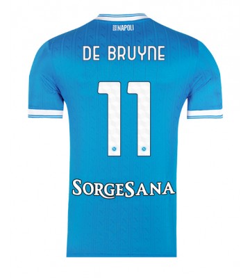 SSC Napoli Kevin De Bruyne #11 Prima Maglia 2025-26 Manica Corta